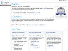 Tablet Screenshot of help.rcampus.com